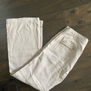 Lightweight linen slacks